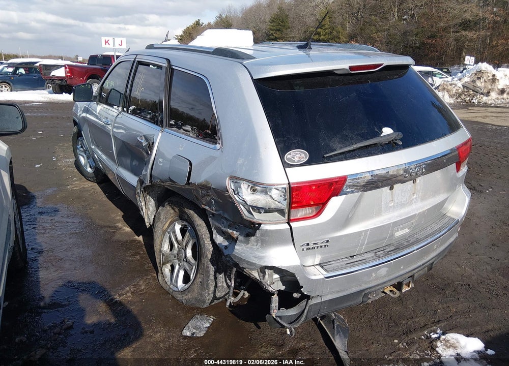 2011 JEEP GRAND CHEROKEE LIMITED VIN: 1J4RR5GG1BC631915