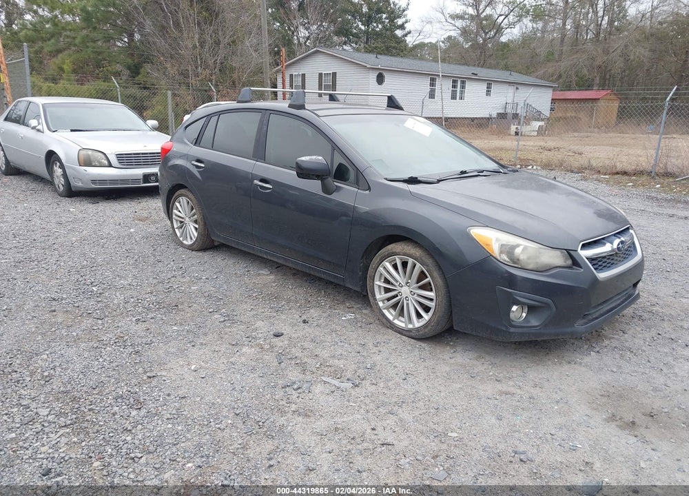 2013 SUBARU IMPREZA 2.0I LIMITED VIN: JF1GPAG67D2849780