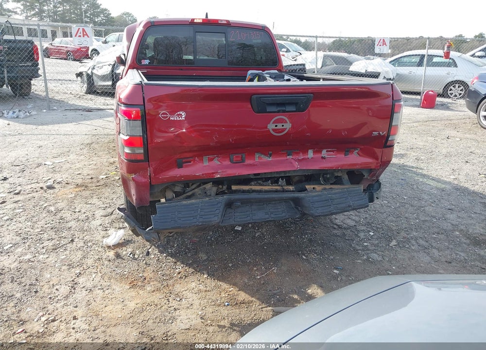 2022 NISSAN FRONTIER LONG BED SV 4X2 VIN: 1N6ED1FJ5NN662437