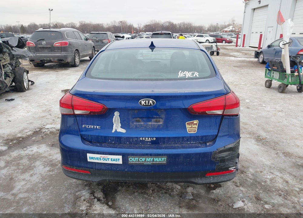 2017 KIA FORTE LX VIN: 3KPFK4A74HE013506