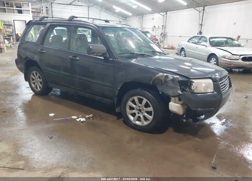 2008 SUBARU FORESTER 2.5X VIN: JF1SG65618H717952