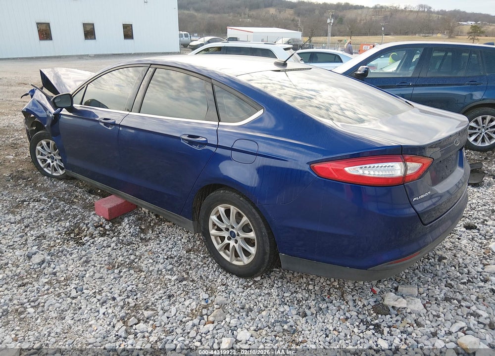 2016 FORD FUSION S VIN: 3FA6P0G73GR303928