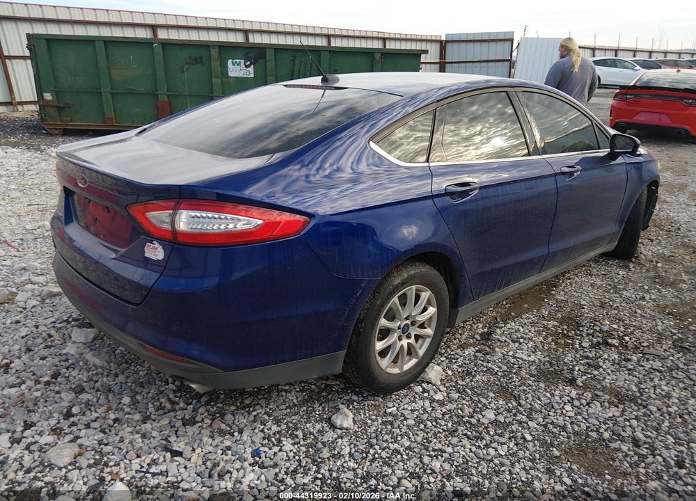 2016 FORD FUSION S VIN: 3FA6P0G73GR303928