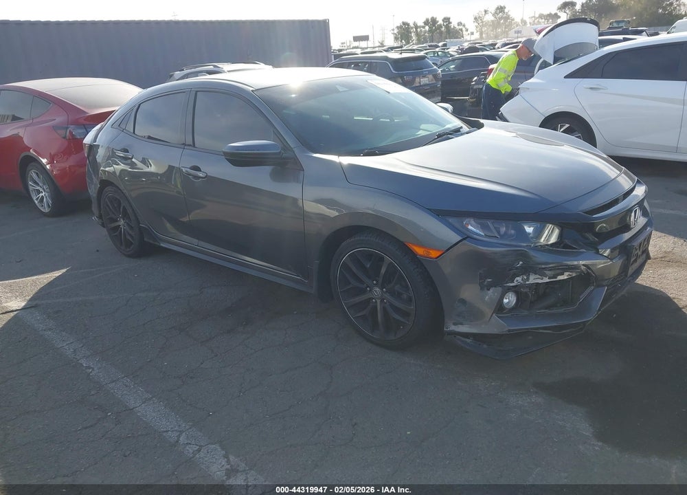 2021 HONDA CIVIC HATCHBACK VIN: SHHFK7H47MU427508