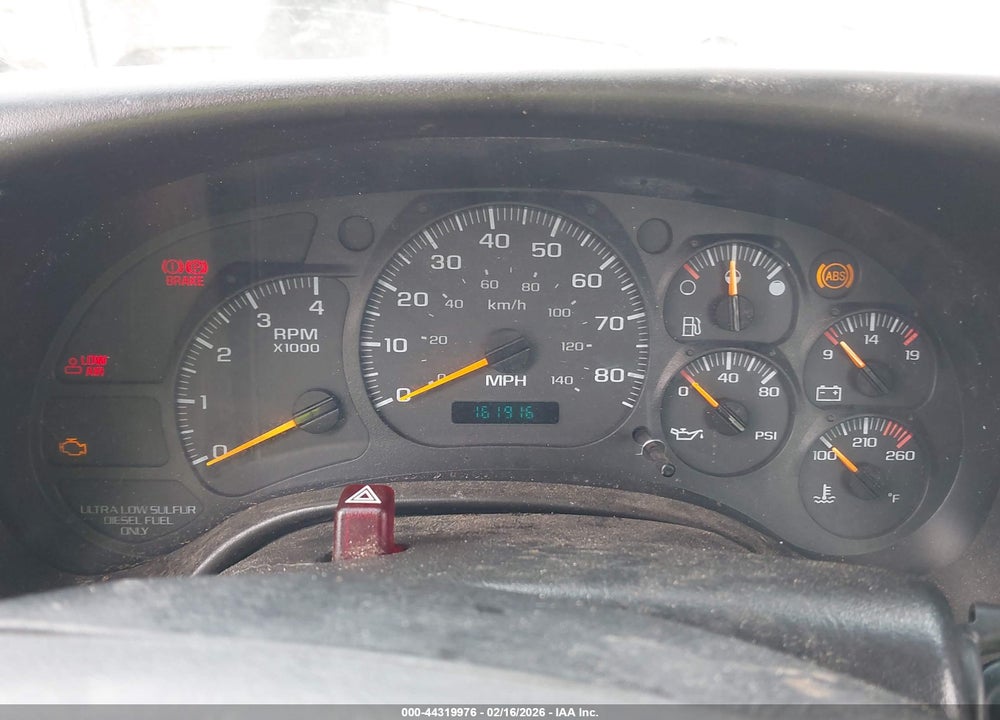 2009 CHEVROLET CC8500 VIN: 1GBM8C1B89F407302