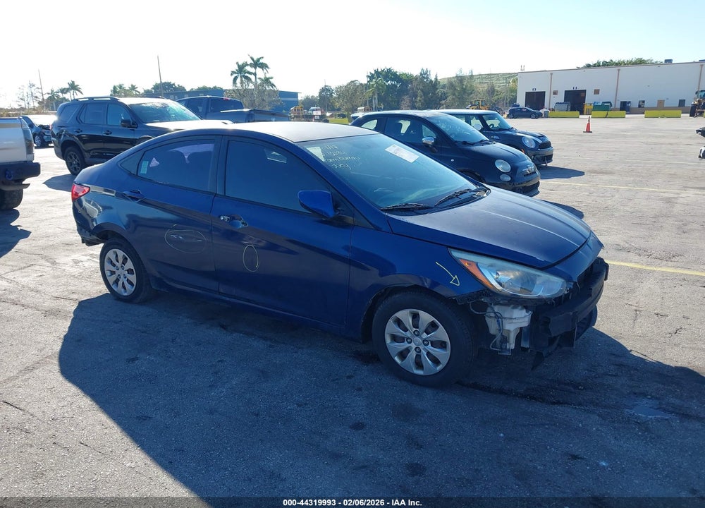 2016 HYUNDAI ACCENT SE VIN: KMHCT4AE9GU051243