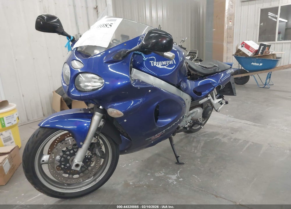 2001 TRIUMPH MOTORCYCLE SPRINT ST VIN: SMT600FM91J130487