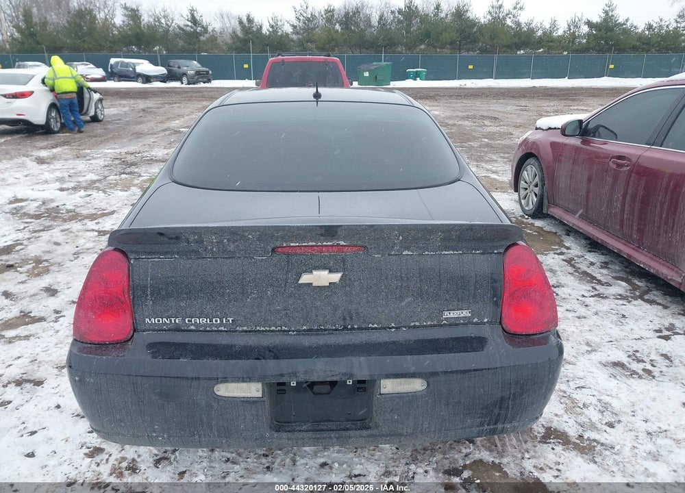 2007 CHEVROLET MONTE CARLO LT VIN: 2G1WK15K579405560
