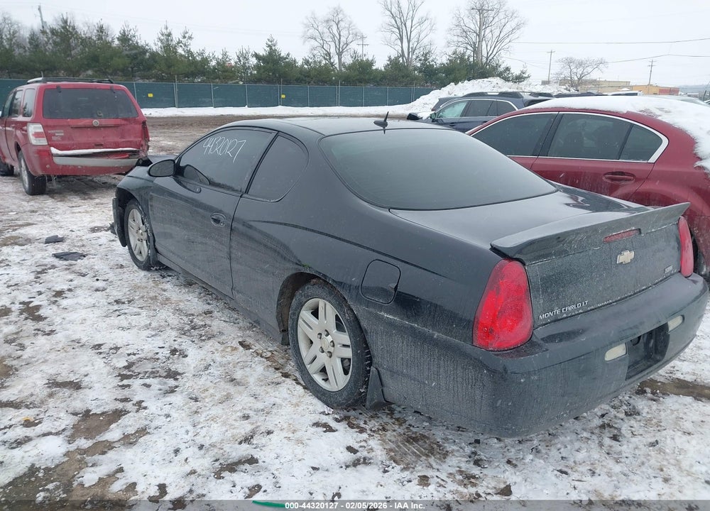2007 CHEVROLET MONTE CARLO LT VIN: 2G1WK15K579405560