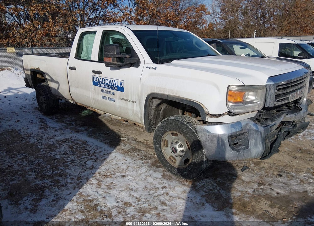2016 GMC SIERRA 2500HD VIN: 1GT22REG4GZ131161