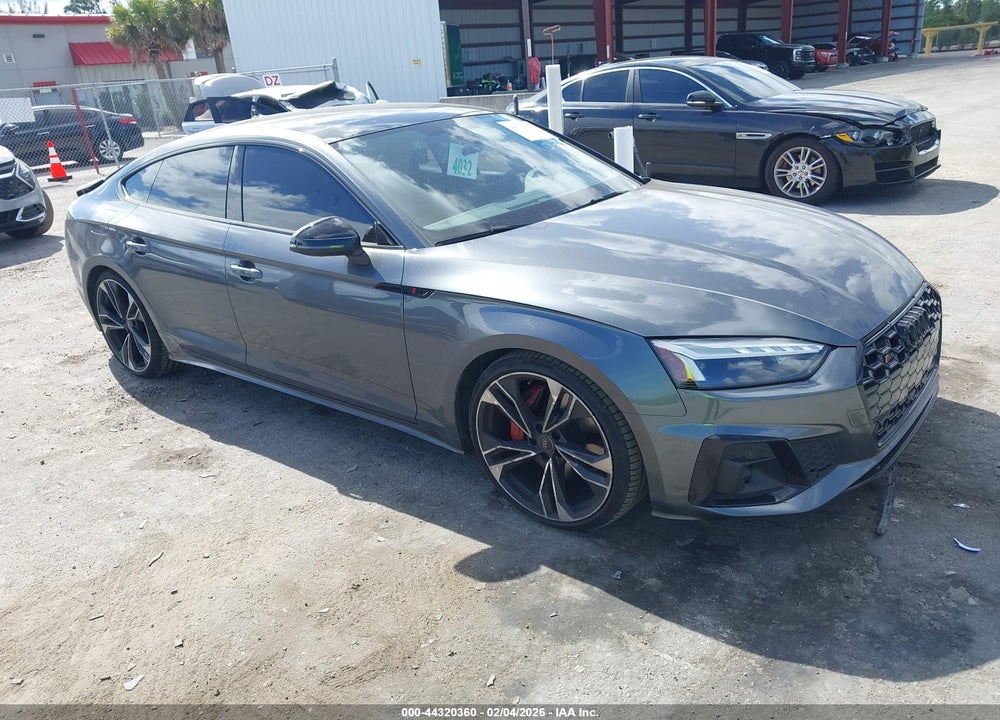 2023 AUDI S5 SPORTBACK PREMIUM PLUS TFSI QUATTRO TIPTRONIC VIN: WAUC4CF56PA066589