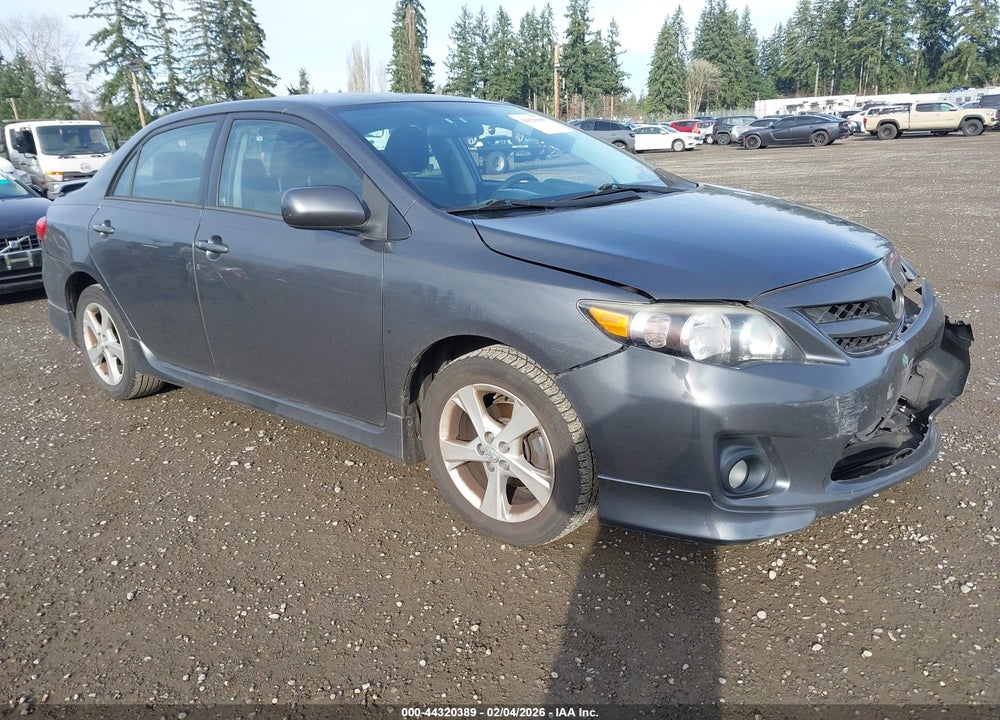 2013 TOYOTA COROLLA S VIN: 2T1BU4EE5DC096812