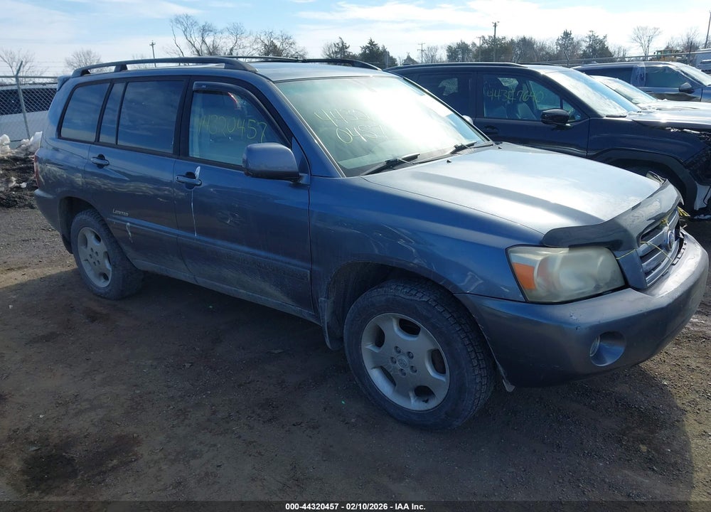 2006 TOYOTA HIGHLANDER LIMITED V6 VIN: JTEEP21A760166833
