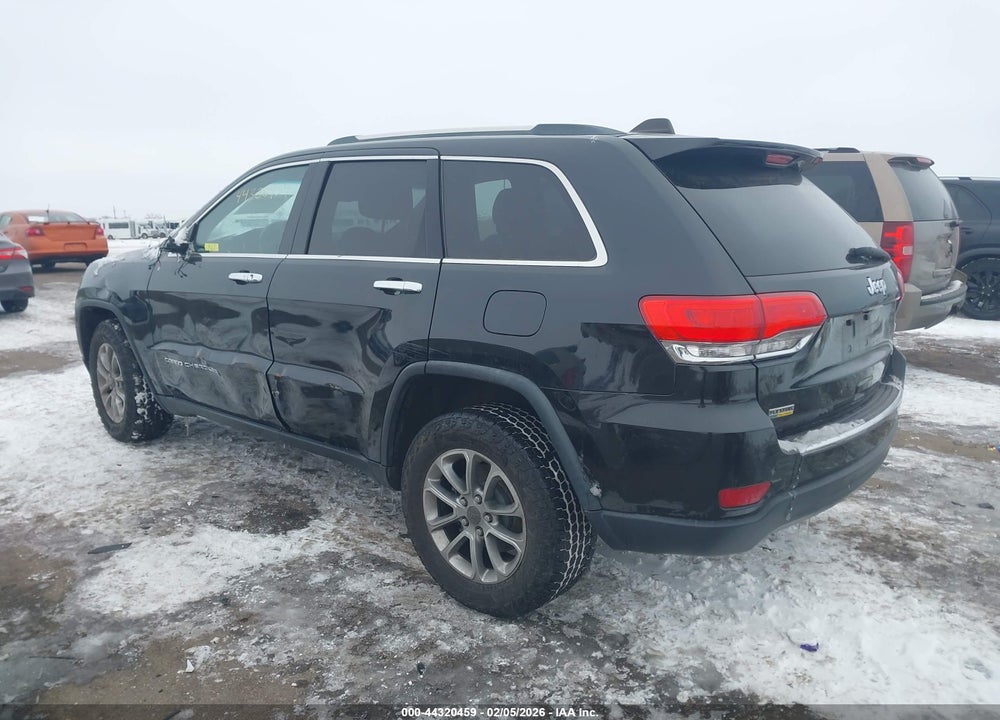 2015 JEEP GRAND CHEROKEE LIMITED VIN: 1C4RJEBG1FC807761
