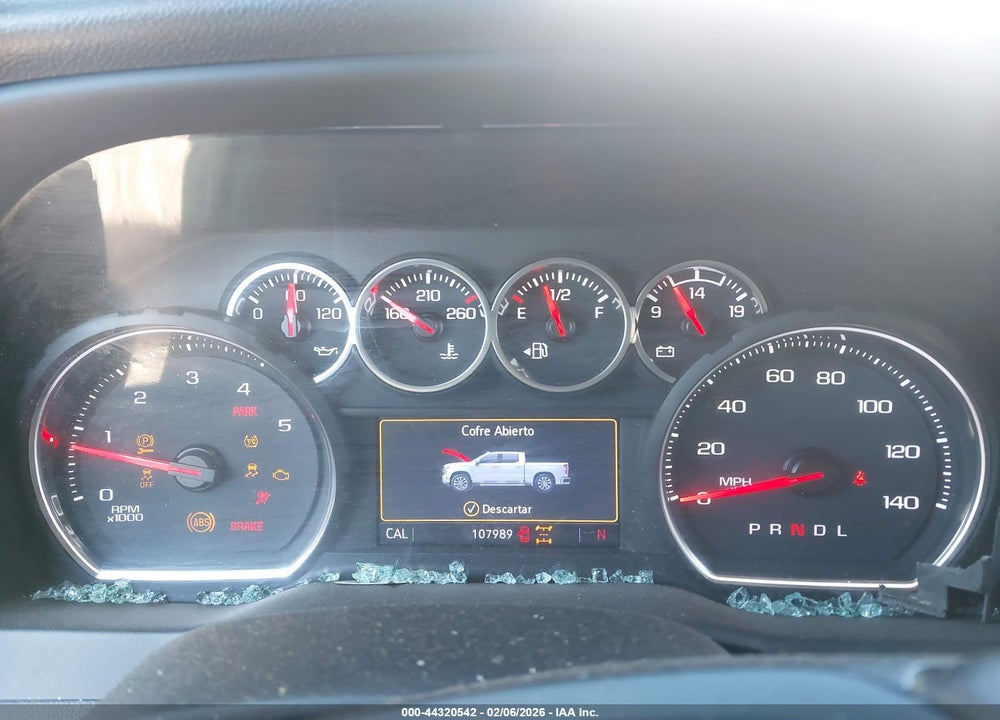 2022 CHEVROLET SILVERADO 2500HD 4WD  STANDARD BED LT VIN: 2GC4YNEY5N1209543