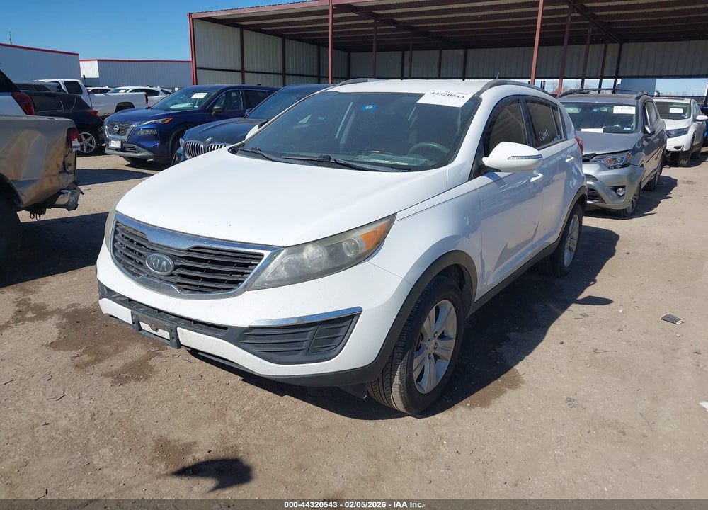 2011 KIA SPORTAGE LX VIN: KNDPB3A22B7096105