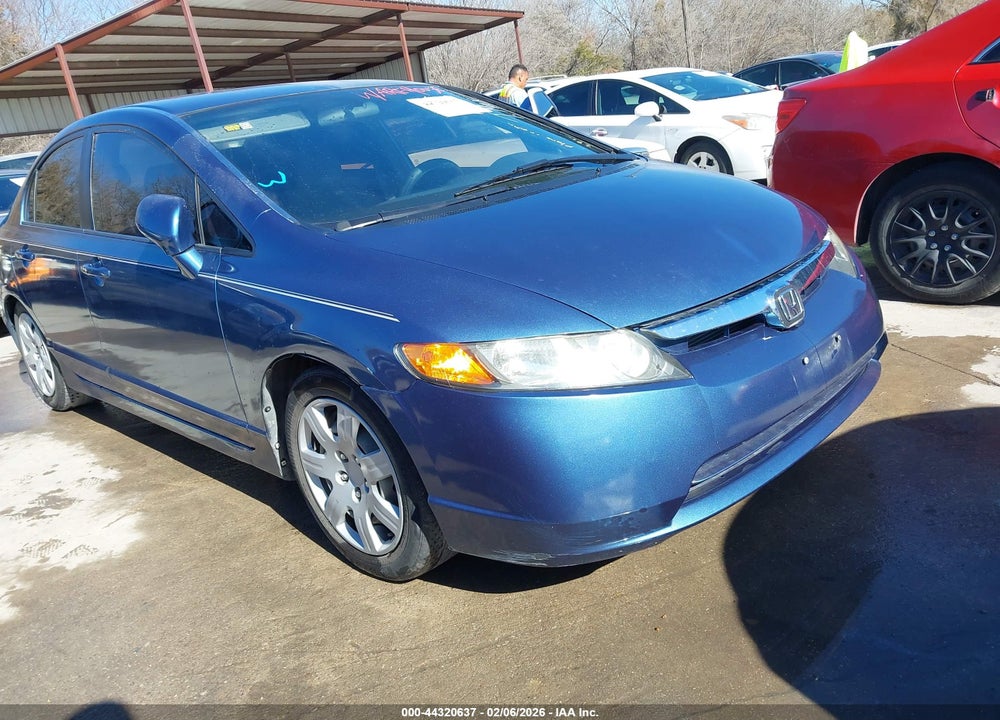 2007 HONDA CIVIC LX VIN: 1HGFA16577L102390