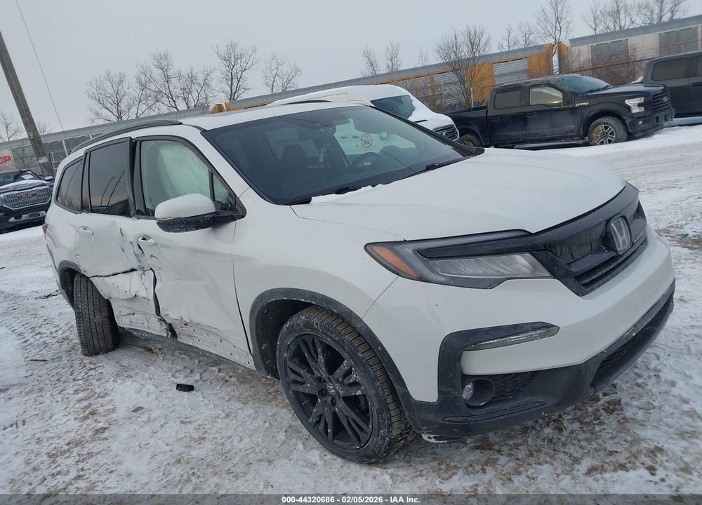 2021 HONDA PILOT AWD BLACK EDITION VIN: 5FNYF6H71MB041976