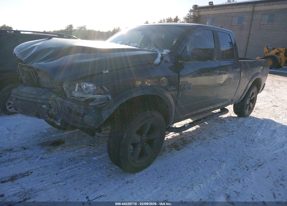 2019 RAM 1500 CLASSIC WARLOCK  4X4 6'4 BOX VIN: 1C6RR7GT2KS716838