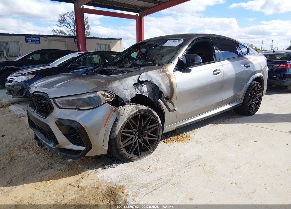2021 BMW X6 M VIN: 5YMCY0C04M9H09432