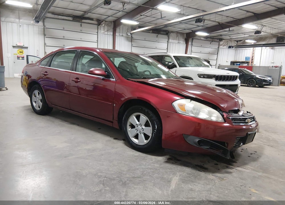 2008 CHEVROLET IMPALA LT VIN: 2G1WT58K989185325
