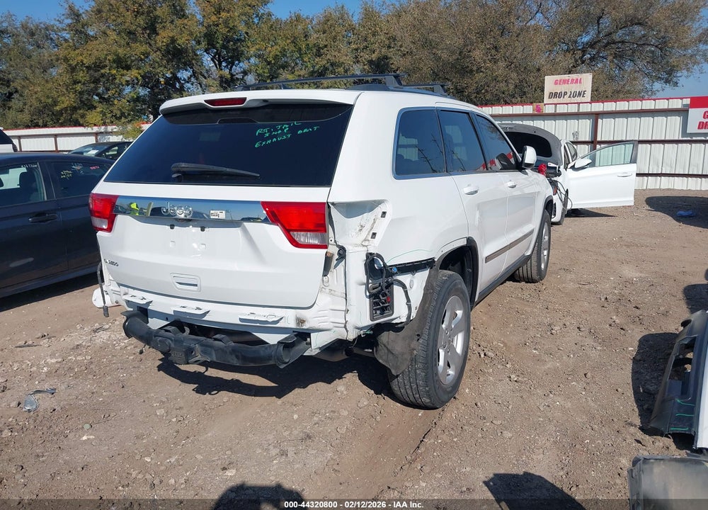 2013 JEEP GRAND CHEROKEE LAREDO VIN: 1C4RJEAT4DC514268