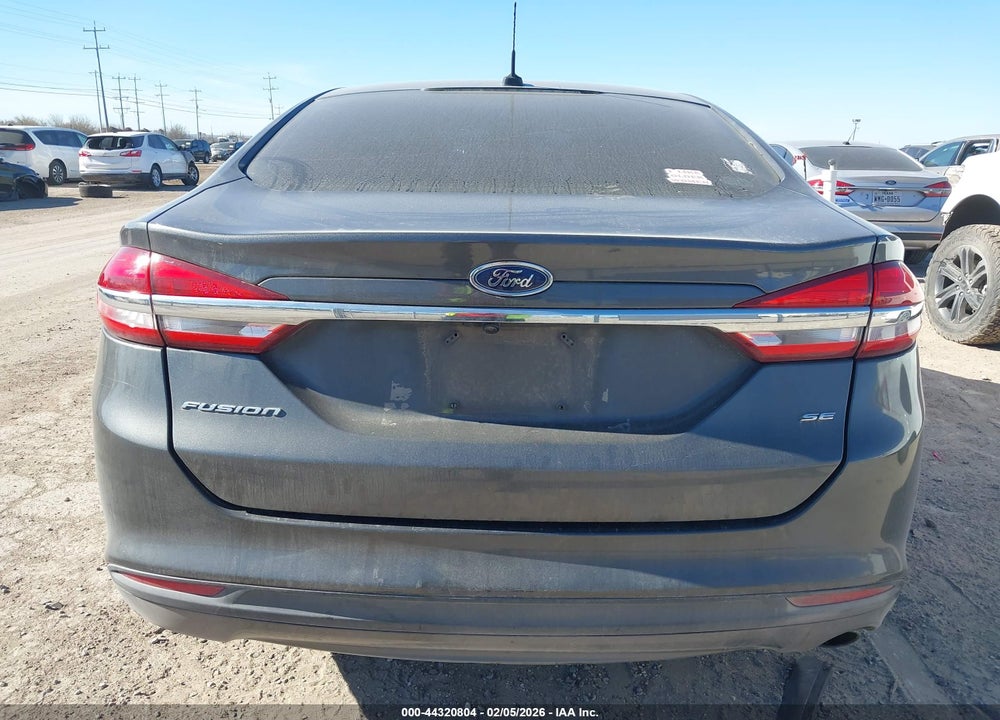 2017 FORD FUSION SE VIN: 3FA6P0H79HR178451