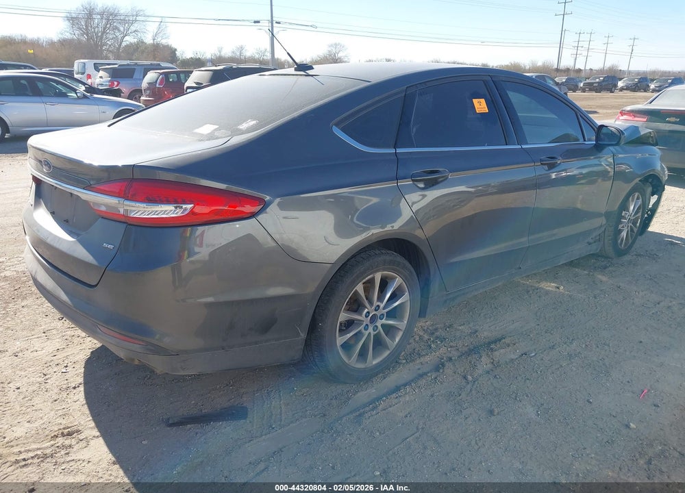 2017 FORD FUSION SE VIN: 3FA6P0H79HR178451