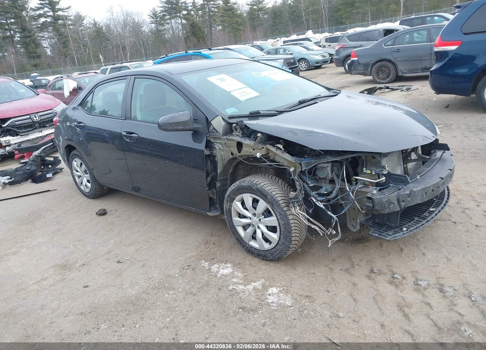 2014 TOYOTA COROLLA LE VIN: 5YFBURHEXEP119530
