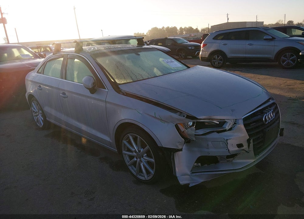2016 AUDI A3 2.0T PREMIUM VIN: WAUE8GFF1G1067601