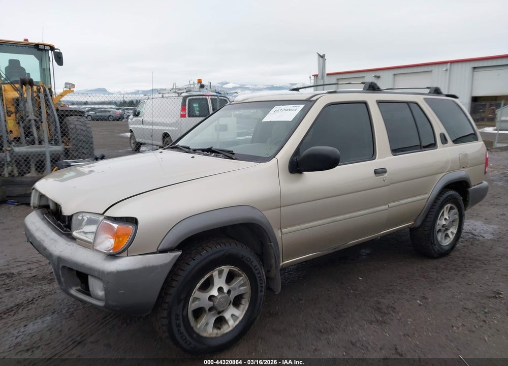 2001 NISSAN PATHFINDER SE VIN: JN8DR09Y91W613026