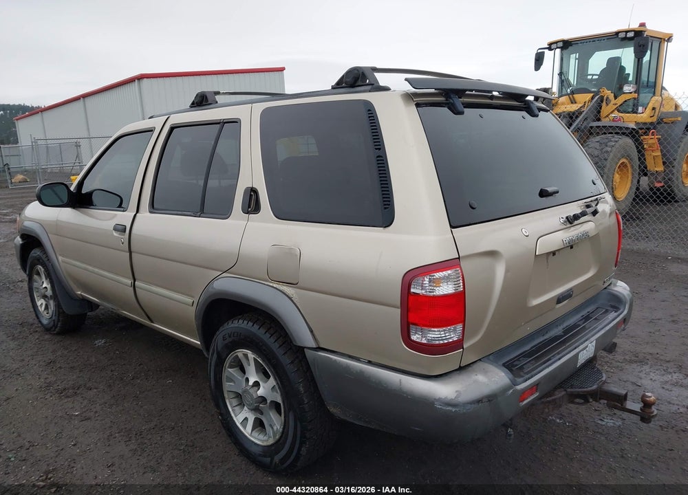 2001 NISSAN PATHFINDER SE VIN: JN8DR09Y91W613026