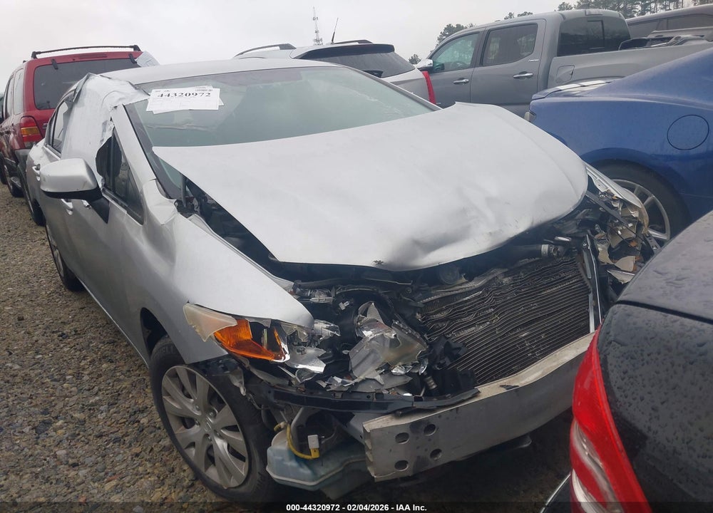 2012 HONDA CIVIC LX VIN: 2HGFB2F56CH560545