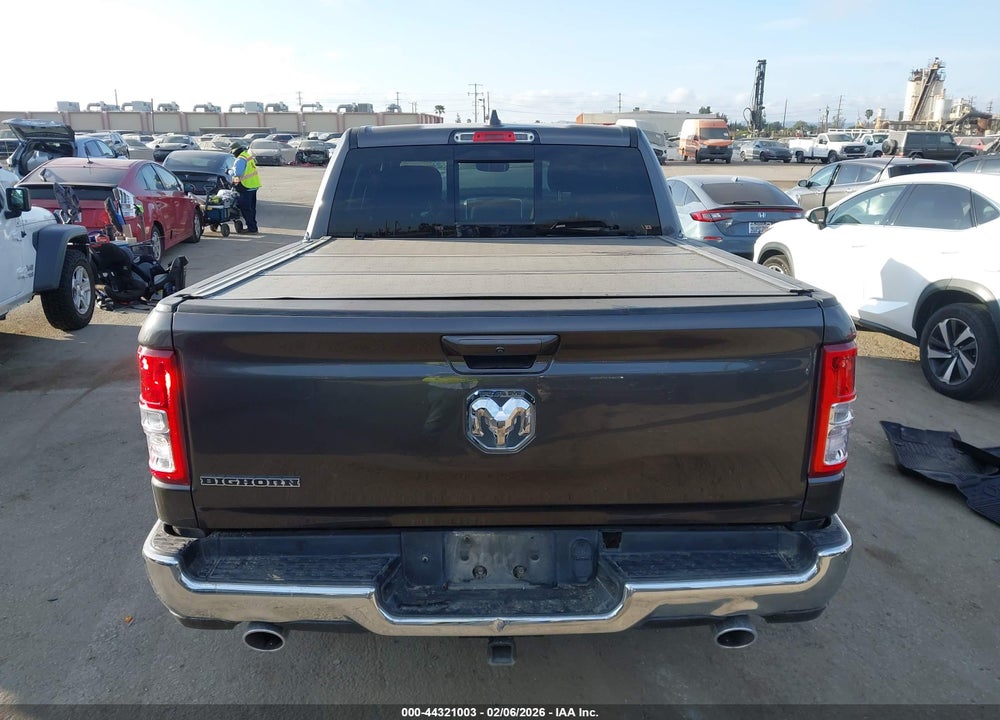2021 RAM 1500 BIG HORN  4X2 5'7 BOX VIN: 1C6RREFMXMN807761
