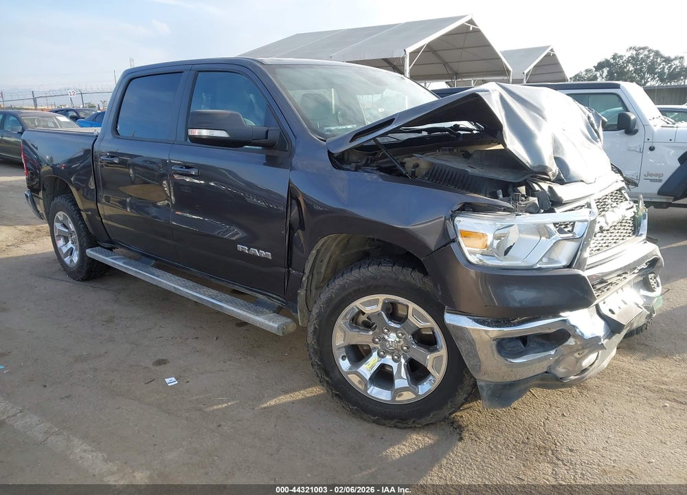 2021 RAM 1500 BIG HORN  4X2 5'7 BOX VIN: 1C6RREFMXMN807761
