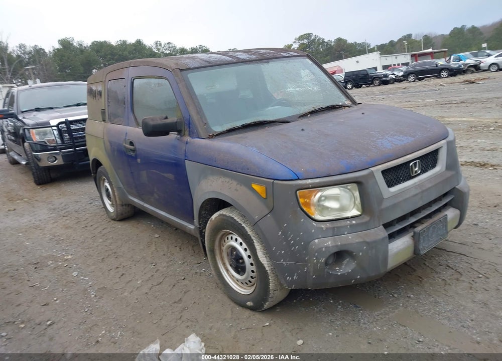 2004 HONDA ELEMENT LX VIN: 5J6YH18334L006051