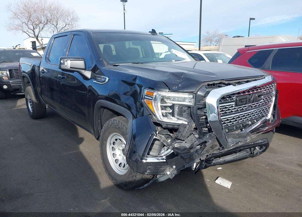 2019 GMC SIERRA 1500 SLT VIN: 3GTP8DED1KG249125