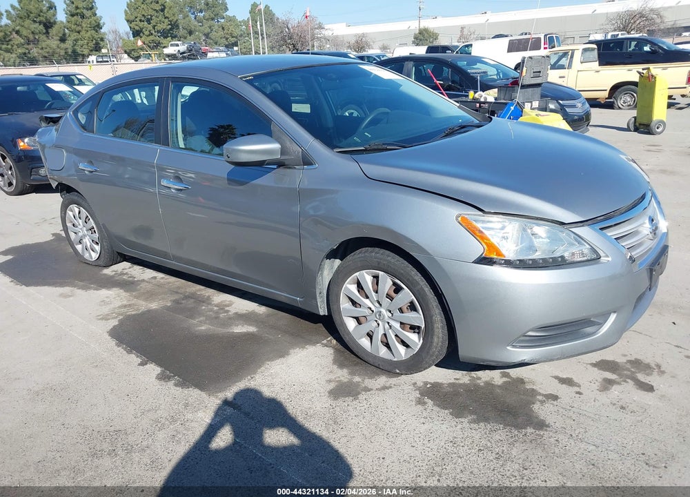 2013 NISSAN SENTRA SV VIN: 3N1AB7AP2DL776306