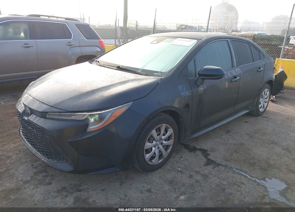 2020 TOYOTA COROLLA LE VIN: JTDEPRAE6LJ059116
