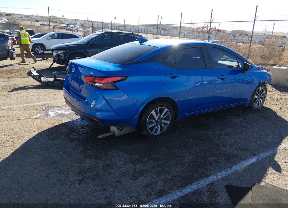 2020 NISSAN VERSA SV XTRONIC CVT VIN: 3N1CN8EVXLL801742