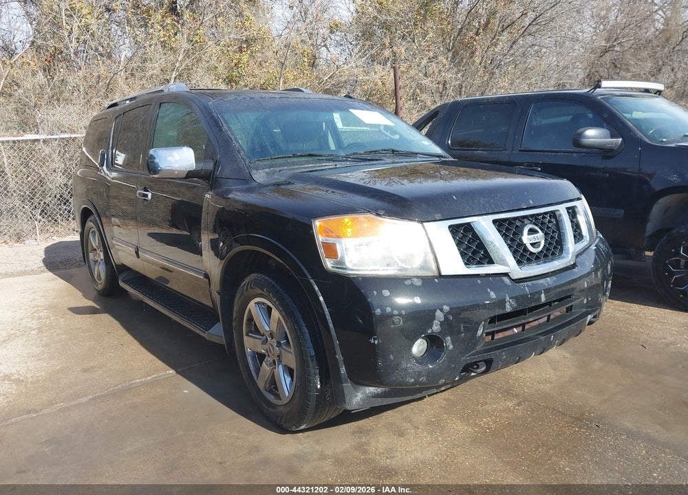 2014 NISSAN ARMADA PLATINUM VIN: 5N1BA0ND7EN604166