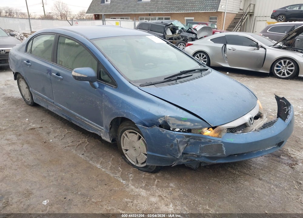 2010 HONDA CIVIC HYBRID VIN: JHMFA3F23AS007112