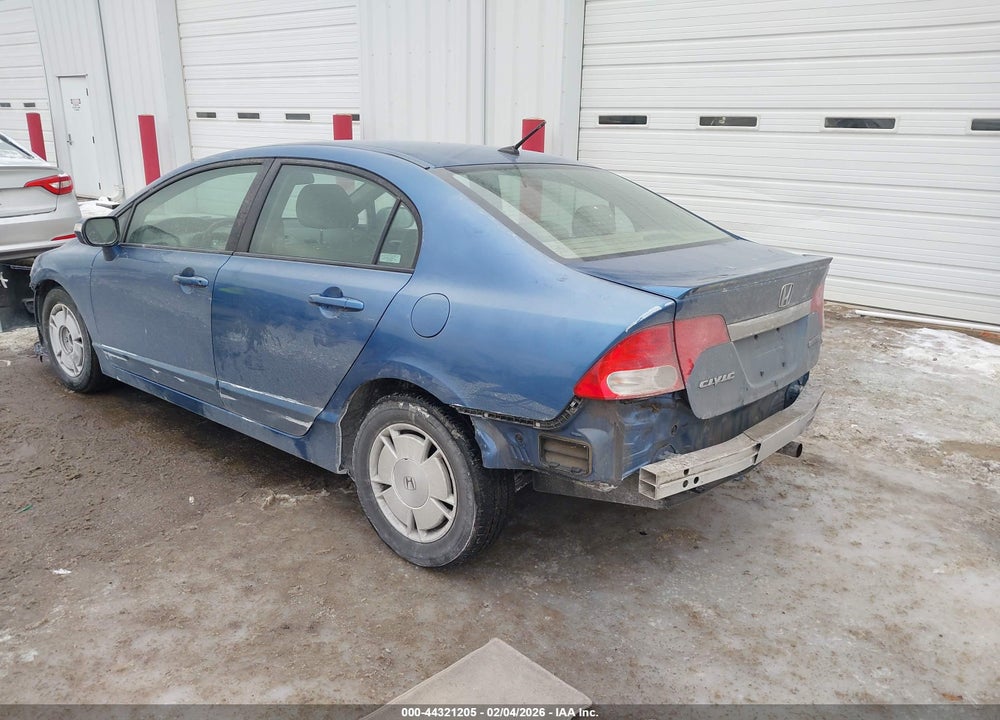 2010 HONDA CIVIC HYBRID VIN: JHMFA3F23AS007112