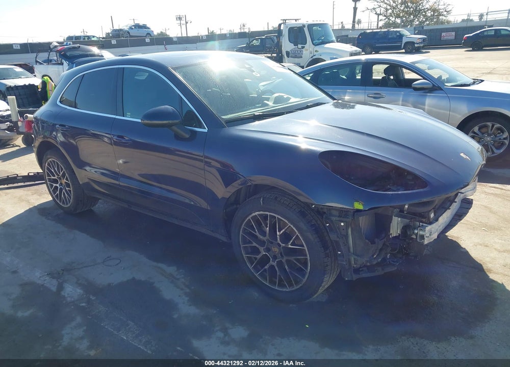 2017 PORSCHE MACAN S VIN: WP1AB2A55HLB17652