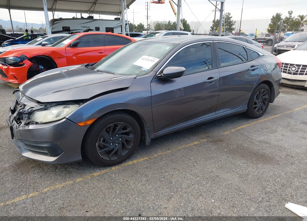 2016 HONDA CIVIC EX VIN: 19XFC2F71GE062364