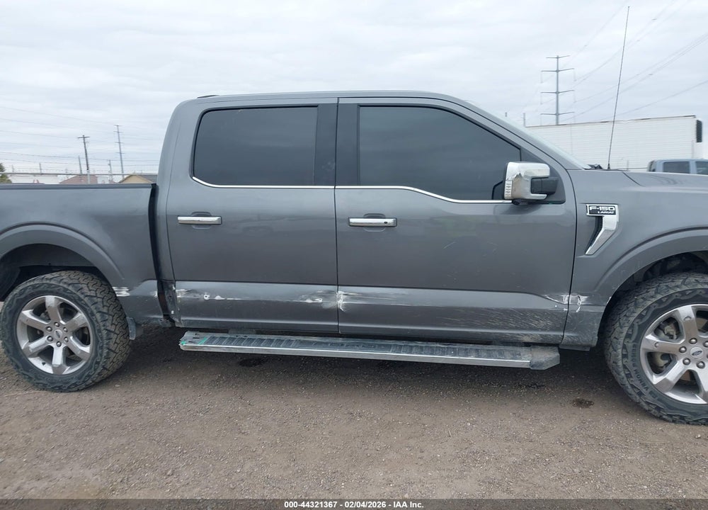2021 FORD F-150 LARIAT VIN: 1FTFW1E86MKD98757