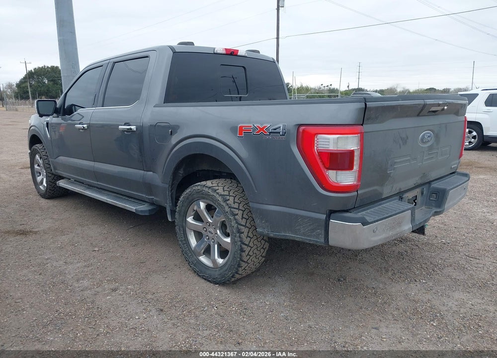 2021 FORD F-150 LARIAT VIN: 1FTFW1E86MKD98757