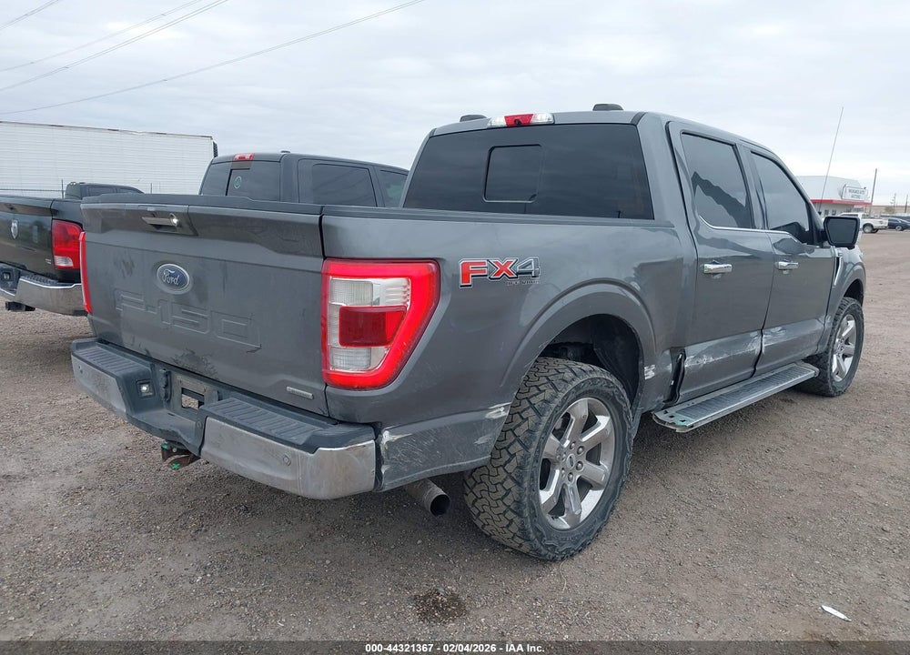 2021 FORD F-150 LARIAT VIN: 1FTFW1E86MKD98757