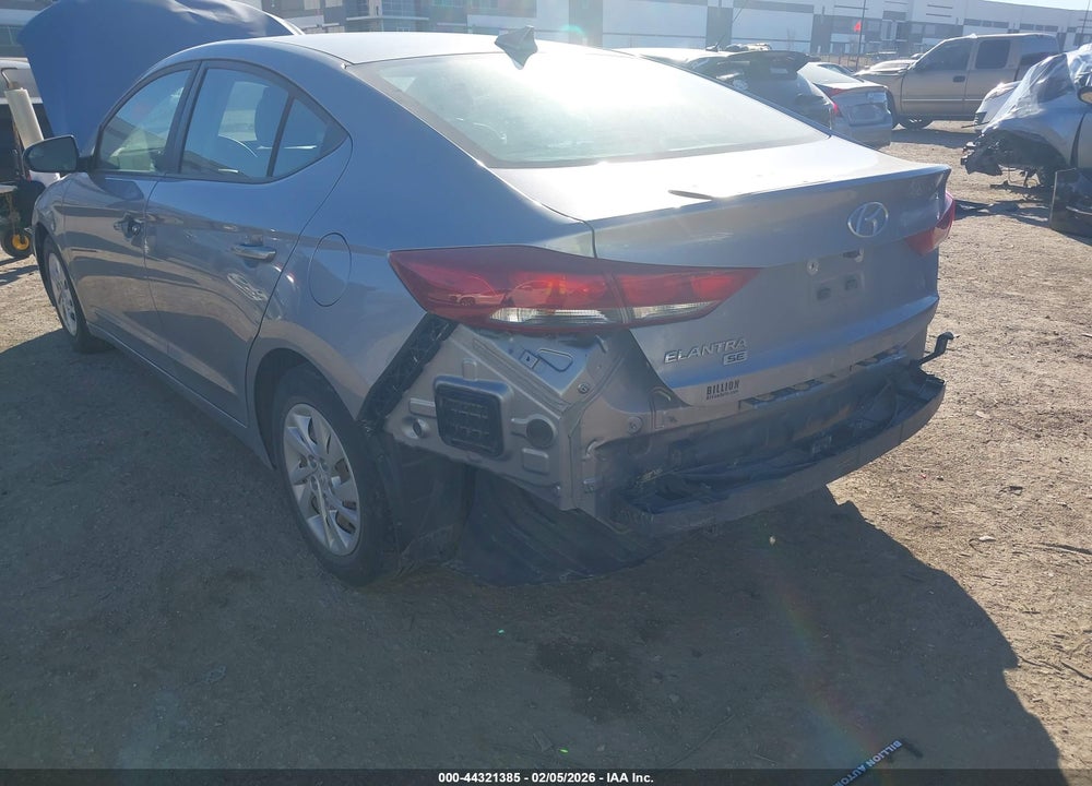 2017 HYUNDAI ELANTRA SE VIN: 5NPD74LF9HH111374
