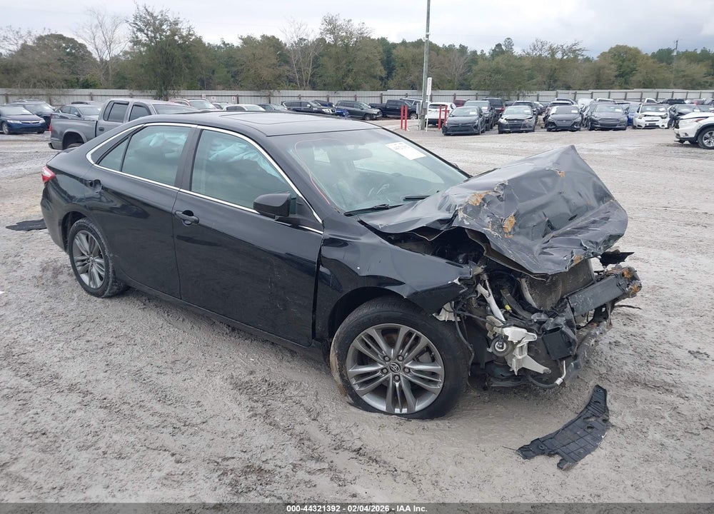 2016 TOYOTA CAMRY SE VIN: 4T1BF1FK7GU170196